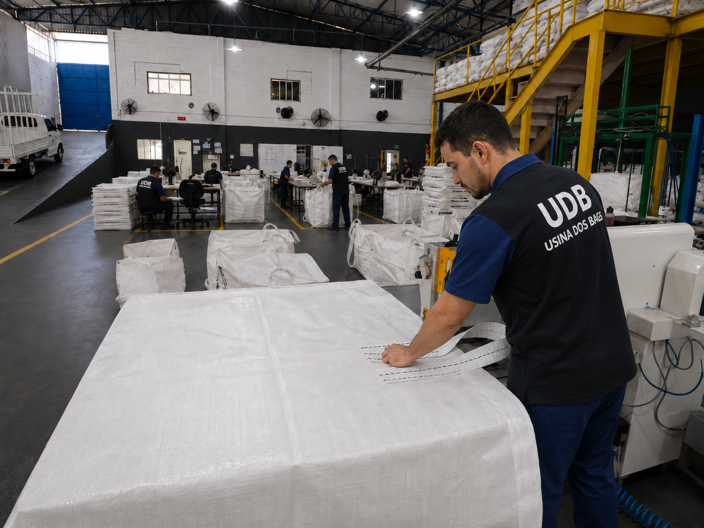 Soluções industriais e produtos da UDB